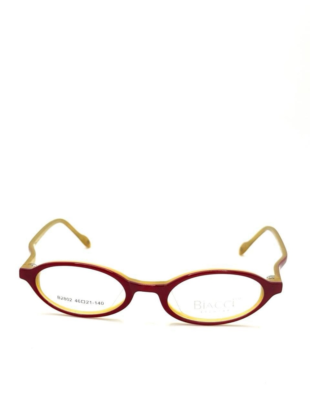 ✨ NWT Biacci B2802 Italian Oval acetate Eyeglasses ✨